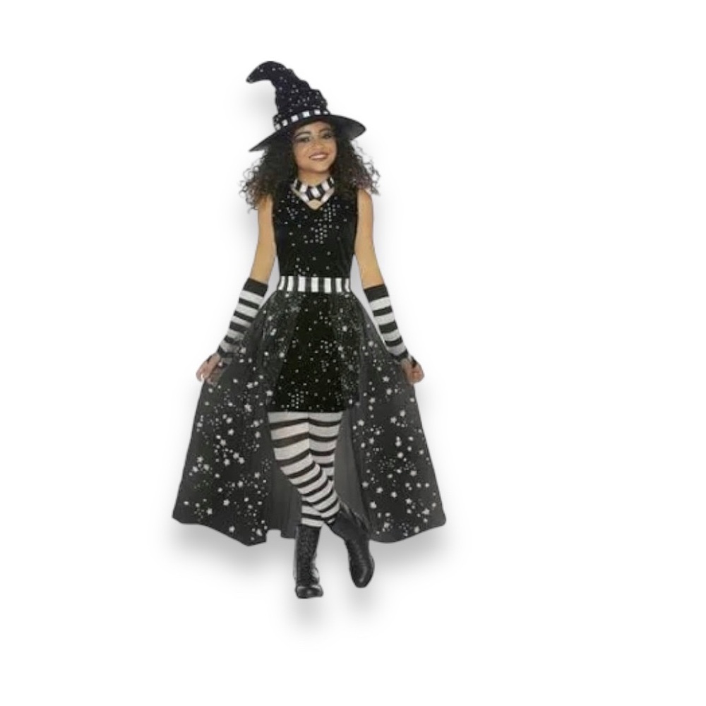 Halloween Girls Celestial Witch Costume, by Way to Celebrate Size XL